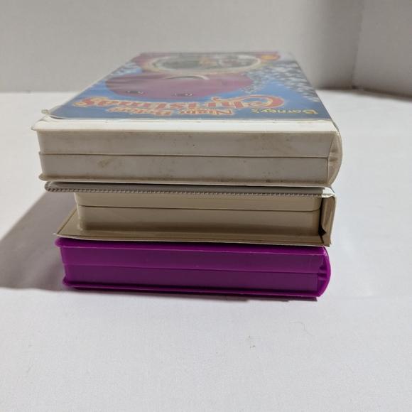 Barney VHS Lot Of 3 tested and works Best Manners, Barney Songs, Christmas - Picture 16 of 16
